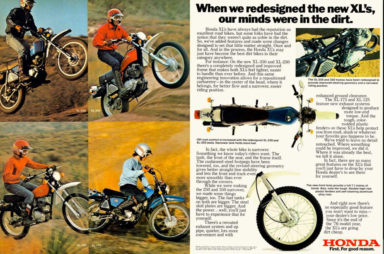 1976 Honda XL 350